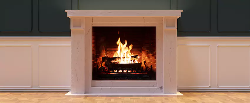 Open Flame Wood-Burning Fireplace Installation Services in Buffalo Grove, Illinois